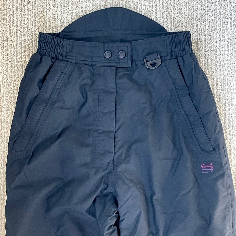 Women’s Slalom Sports Black Snow Ski Pants 8